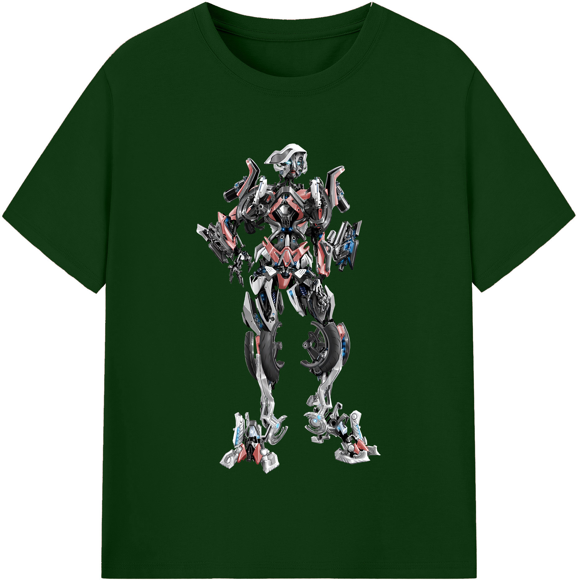 （画像用） Transformers トランスフォーマー 綿100％半袖Tシャツ（フロントプリント）